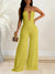 Strapless Wide-Leg Jumpsuit