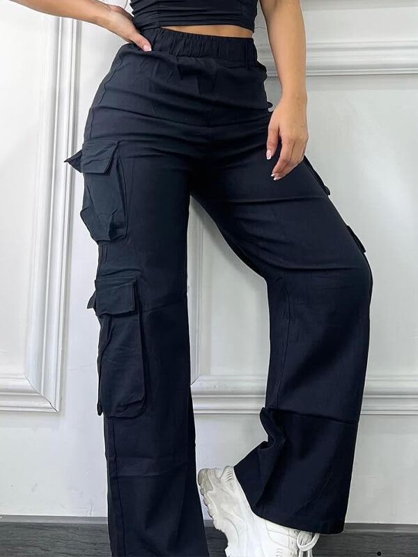 Black Cargo Pants