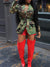 Camo Belted Jacket