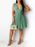 Plunging Chiffon Dress--Clearance