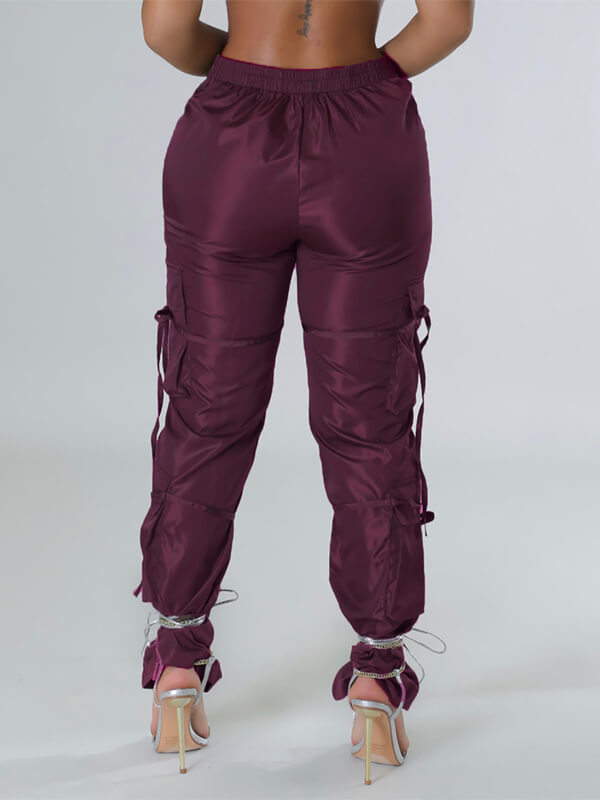 Zip-Front Cargo Pants