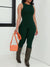 Ribbed Sleeveless Jumpsuit--Clearance