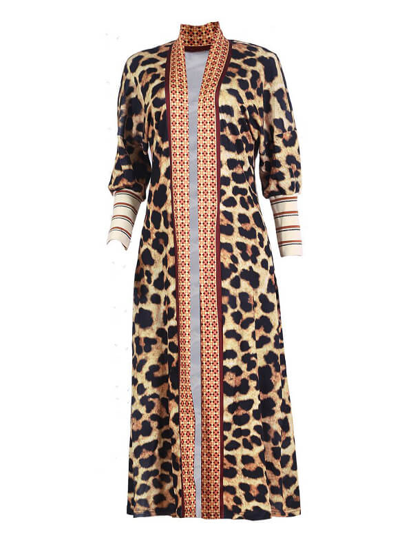 Print Bishop Sleeve Duster