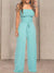 Smocked Bandeau Jumpsuit